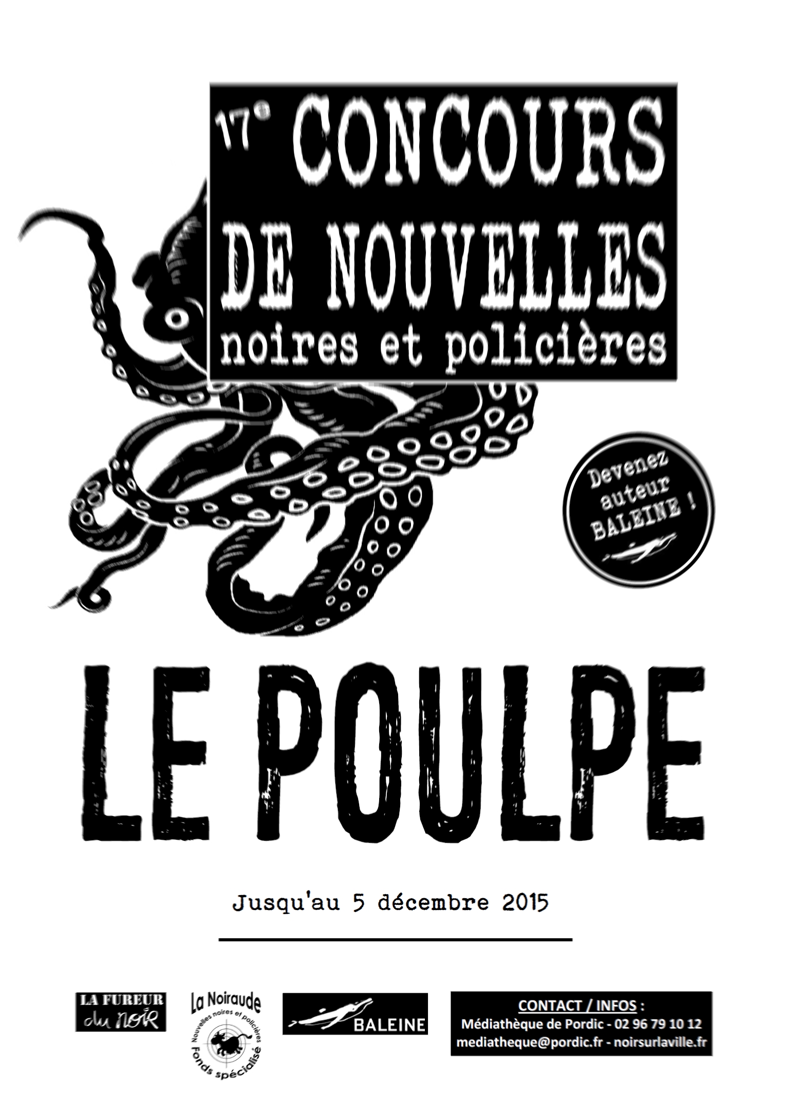 17<sup>e</sup> concours de nouvelles La Fureur du Noir/La Noiraude
