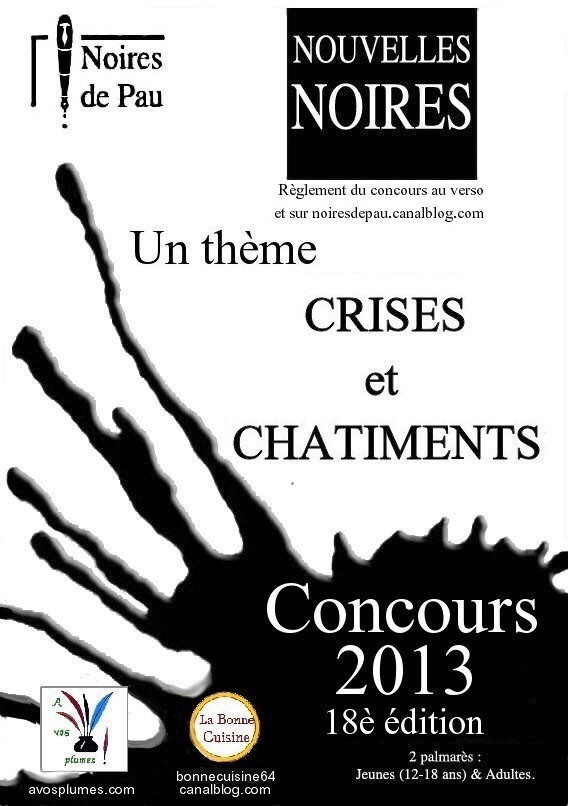 Concours de nouvelles pour les Noires de Pau 2013