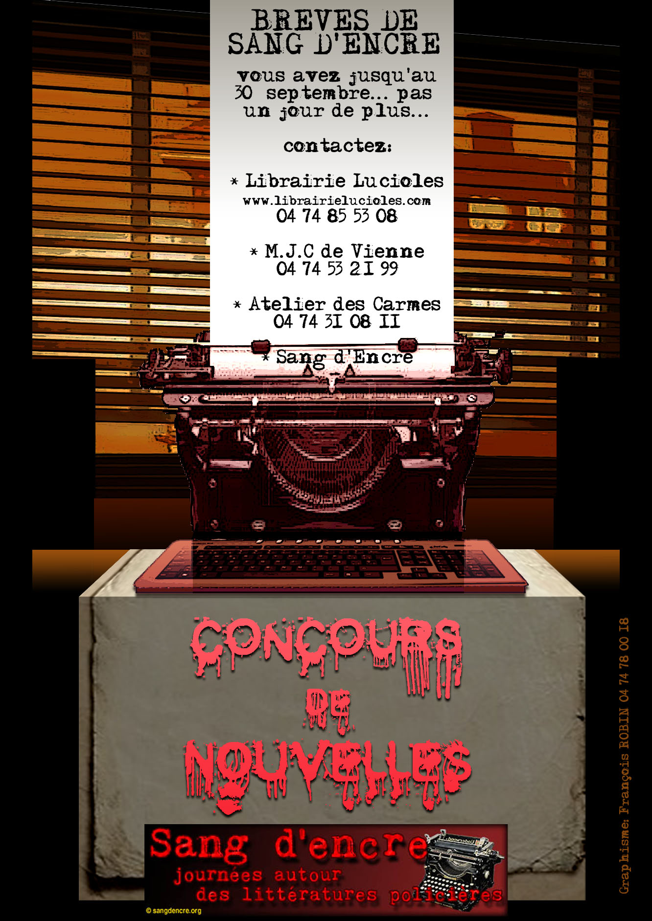 Concours de nouvelles de Sang d'encre