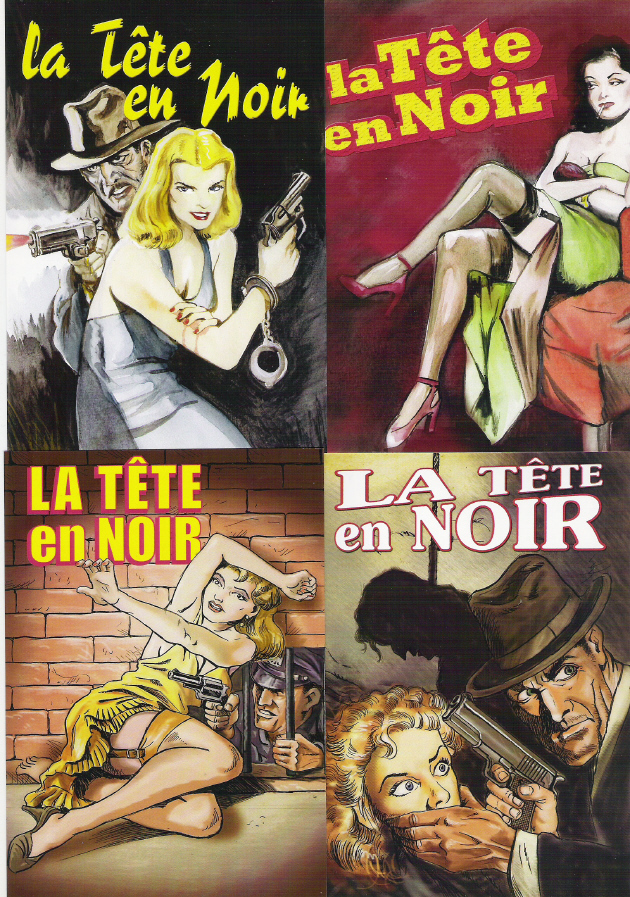 Cartes postales de <em>La Tte en noir</em>