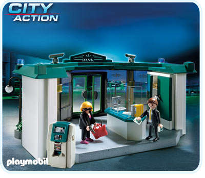 Un braqueur Playmobil fait scandale outre-Manche