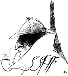 logo de l'association Société Sherlock Holmes de France Les quincailliers de la Franco-Midland