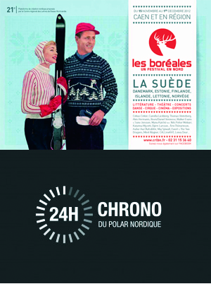 Affiche 24 heures chrono du polar nordique 2012