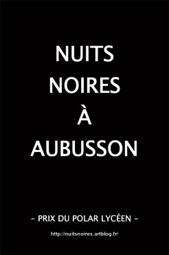 Affiche Nuits noires  Aubusson 2010