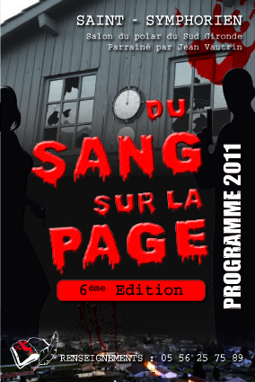 Affiche Du sang sur la page 2011