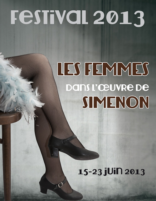 Festival Simenon 2013 Affiche Festival Simenon 2013