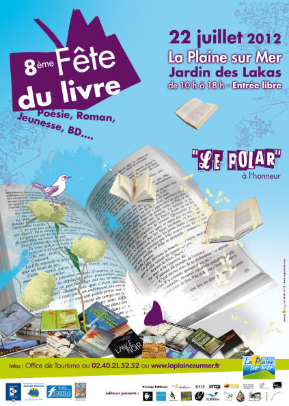 Affiche Fte du livre 2012