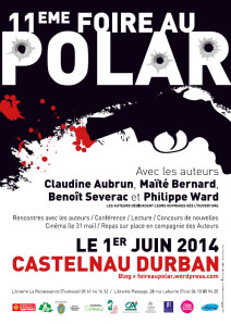 Affiche Foire au polar 2014