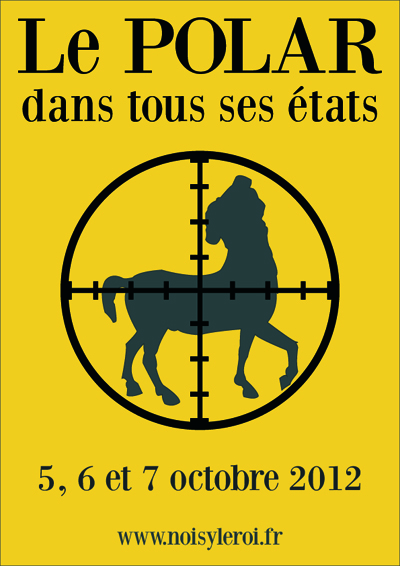 Affiche Salon du polar de Noisy-le-Roi 2012