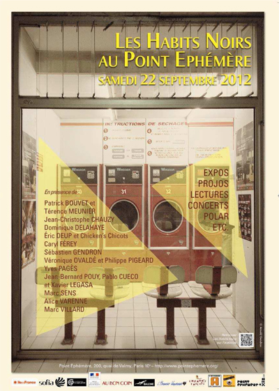 Affiche Le Polar des Habits noirs 2012