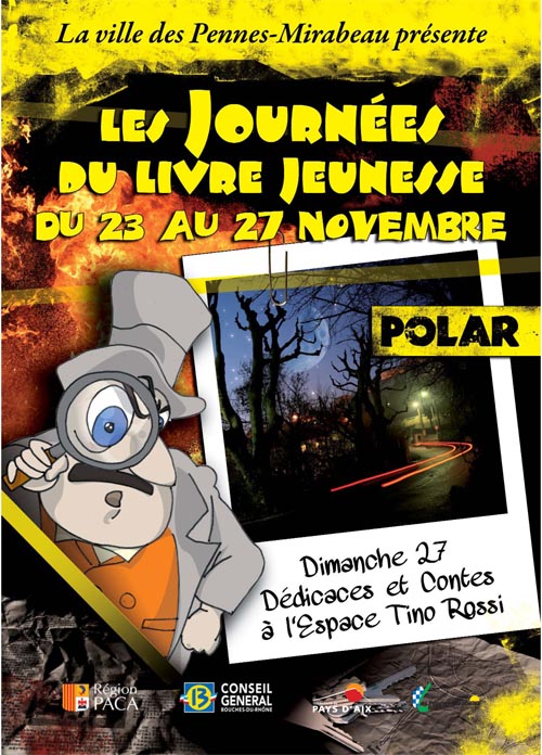 Affiche Les Journes du livre jeunesse 2011