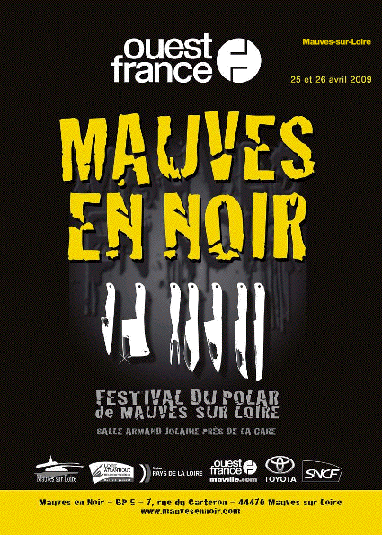 Affiche Mauves en noir 2009