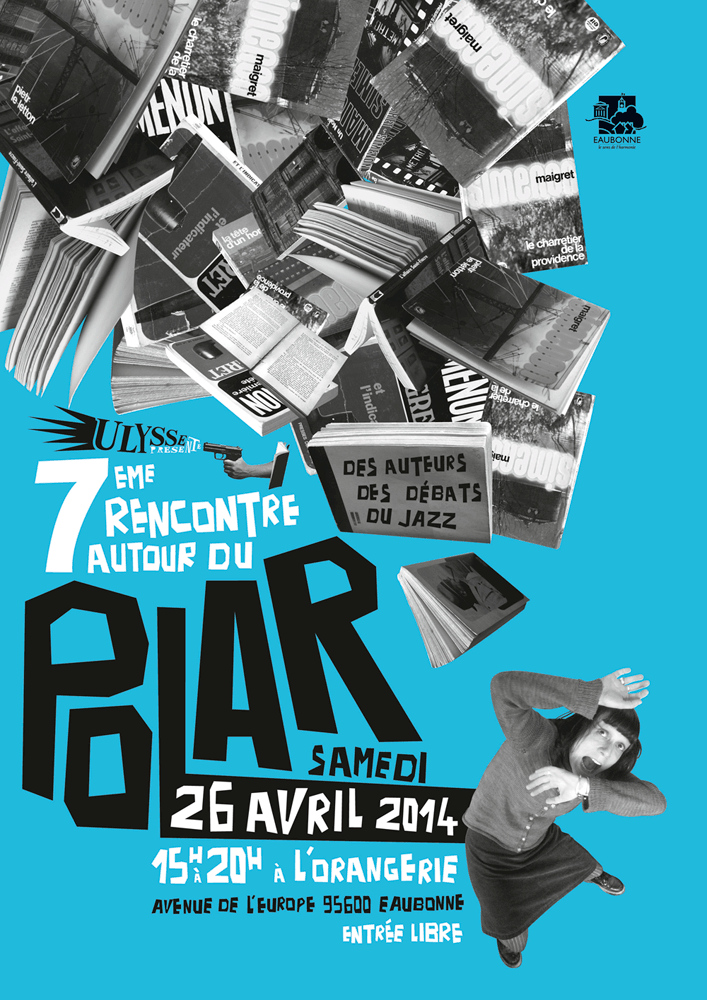 Affiche Rencontre autour du polar d'Eaubonne 2014