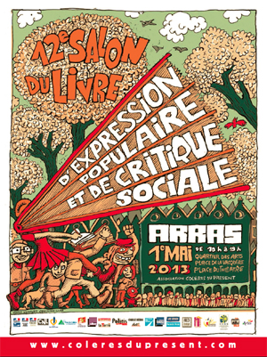 Affiche Salon du livre d'expression populaire et de critique sociale 2013