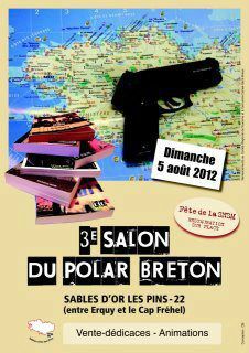 Affiche Salon du polar breizh & d'ailleurs 2012