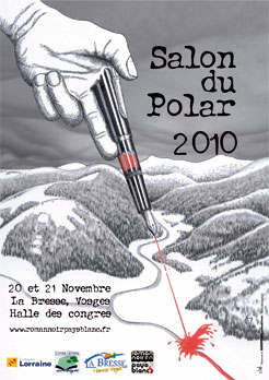 Affiche Roman noir en pays blanc 2010