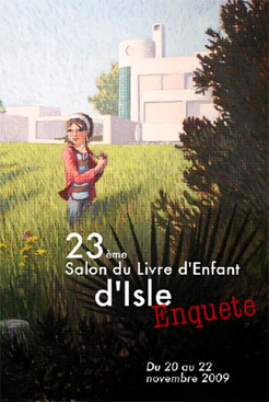 Affiche Salon du Livre d'enfant d'Isle 2009