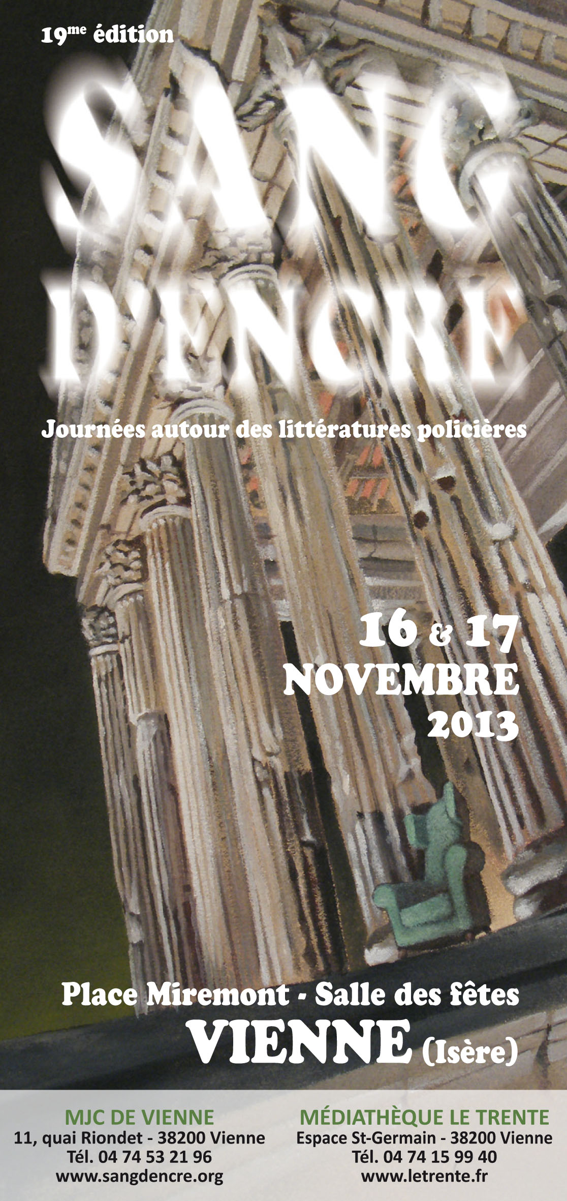 Affiche Sang d'encre 2013