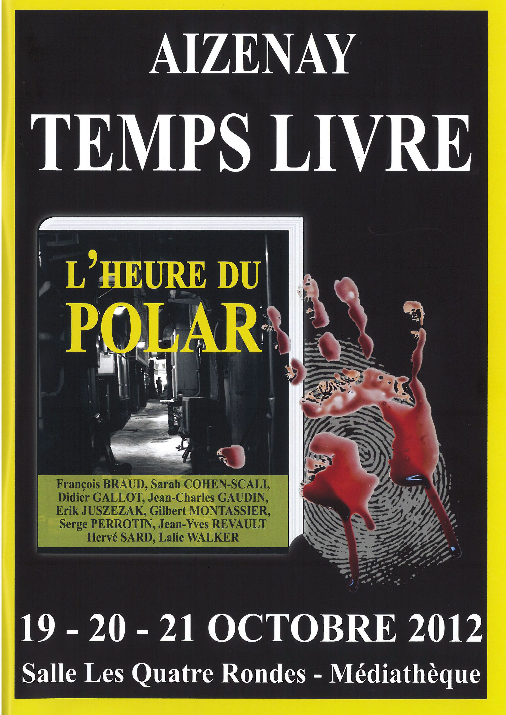 Affiche Temps livre 2012