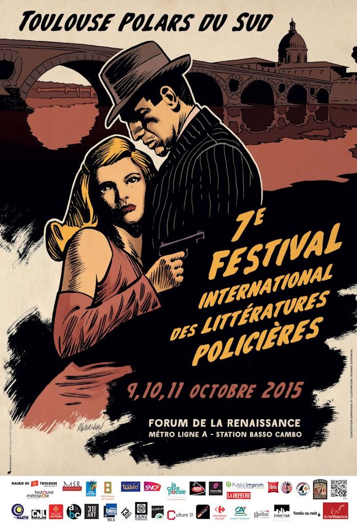 Affiche Toulouse, polars du Sud 2015