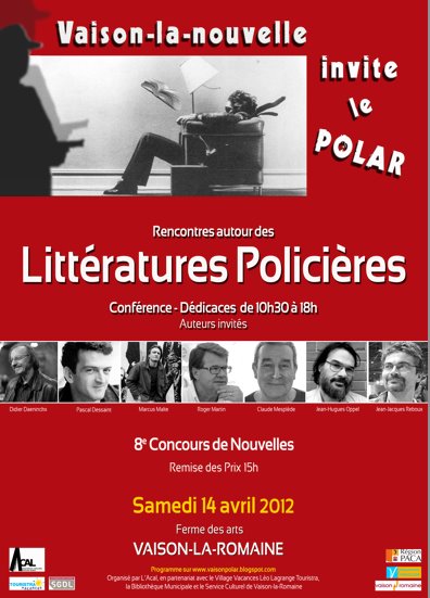 Vaison-la-nouvelle invite le polar 2012