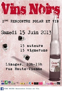 Affiche Vins noirs 2013