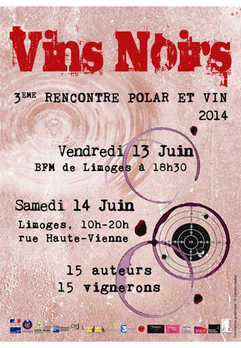 Affiche Vins noirs 2014