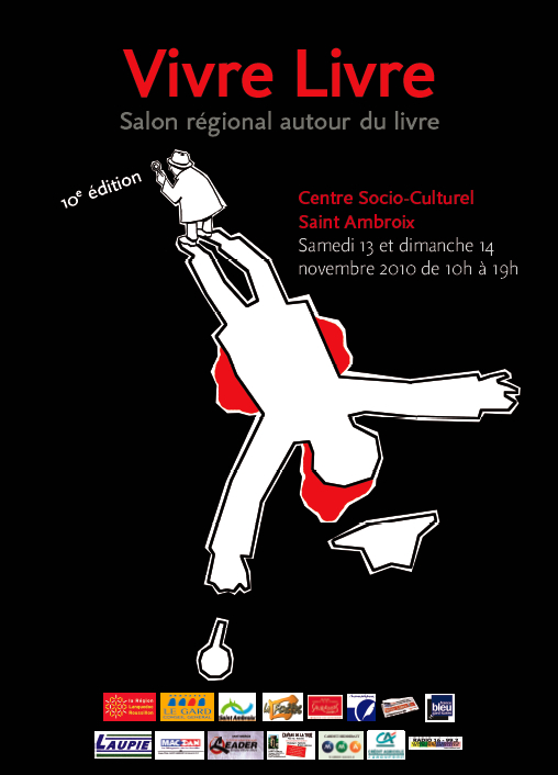 Affiche Vivre livre 2010