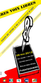 Voies libres 2012 Affiche Voies libres 2012