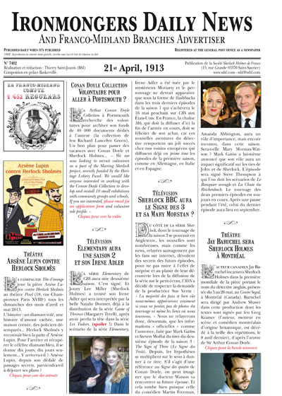 Visuel de la revue Ironmongers Daily News n