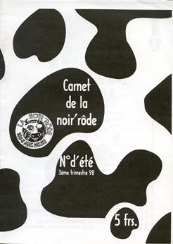 Visuel de la revue Carnet de la Noir'Rde n