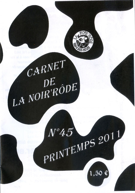 Visuel de la revue Carnet de la Noir'Rde n