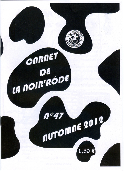 Visuel de la revue Carnet de la Noir'Rde n