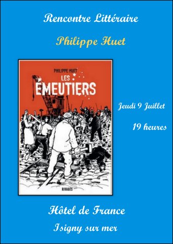 Philippe Huet et ses <em>Émeutiers</em>  Isigny-sur-Mer (14)
