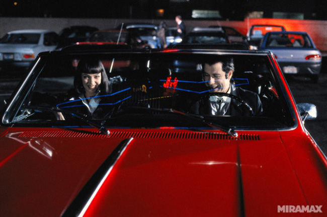 La Chevrolet rouge de <em>Pulp Fiction</em> retrouve