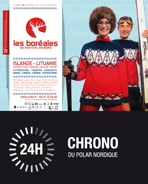 Affiche 24 heures chrono du polar nordique 2013