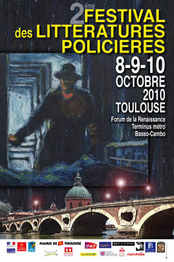 Affiche Toulouse, polars du Sud 2010