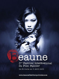 Affiche Festival International du Film Policier de Beaune 2011