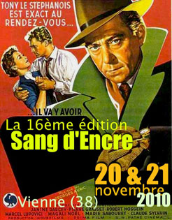 Affiche Sang d'encre 2010