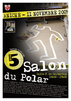 Affiche Biennale du polar 2009