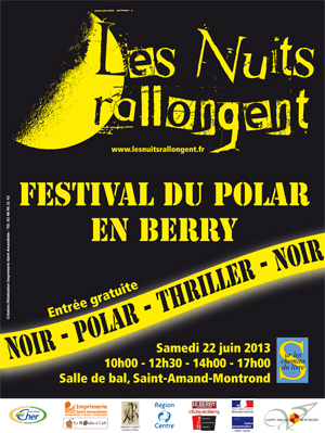 Affiche Festival du polar en Berry 2013
