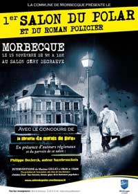 Affiche Salon du polar et du roman fantastique de Morbecque 2011