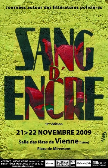 Affiche Sang d'encre 2009
