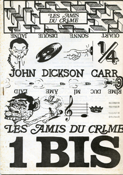 Visuel de la revue Les Amis du crime n°